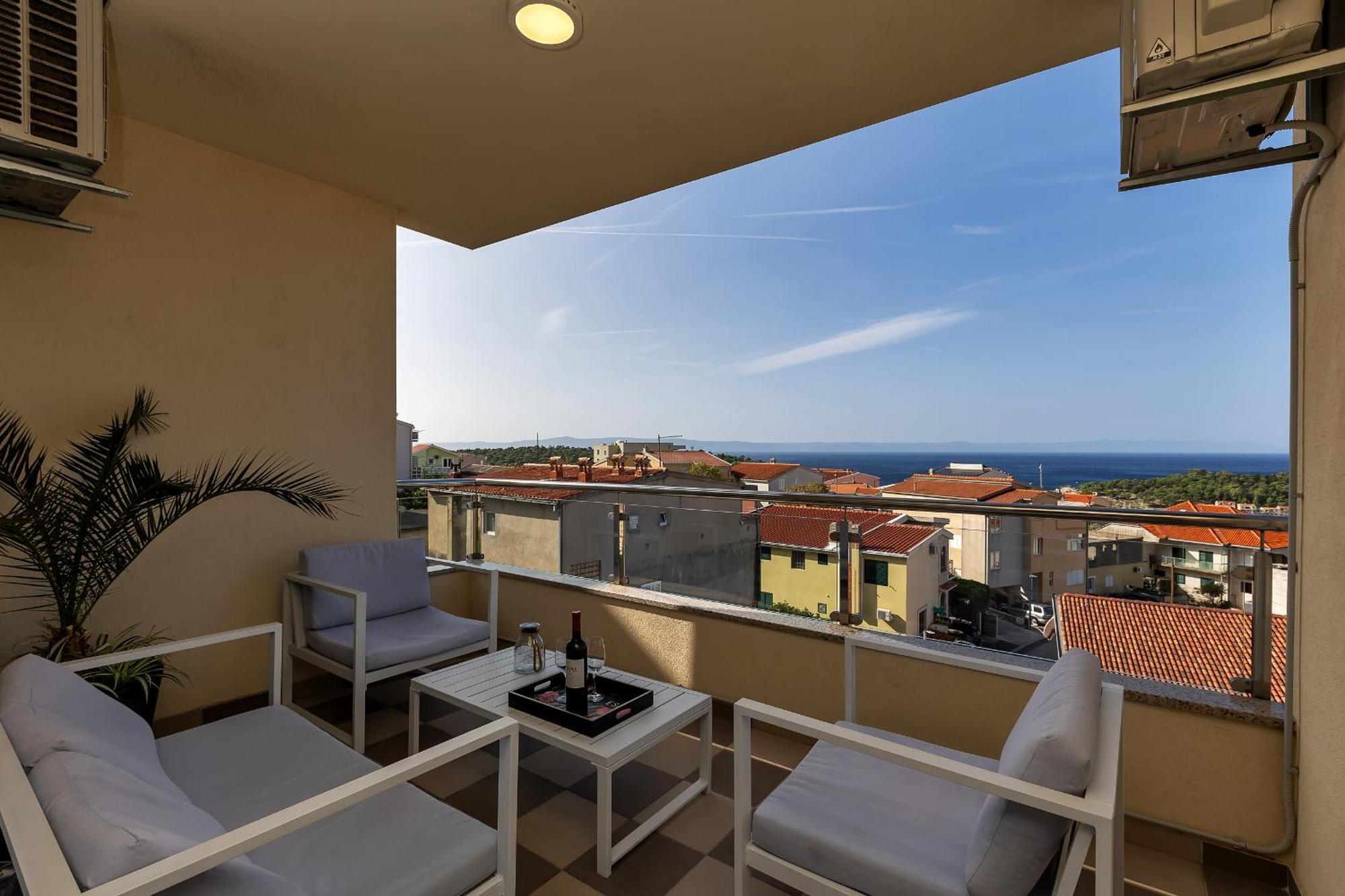 Sea View Apartments Dammi With Free Parking Μακάρσκα Εξωτερικό φωτογραφία